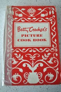 Betty Crockers Picture Cook Book First Edition (Second Printing) 1950 