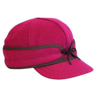 Stormy Kromer Wool Cap in Raspberry Girls Women Hat 6 1 2