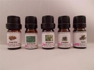 5ML Essential Oils 100% Pure Undiluted Buy 3 get 1 FREE USA Free 