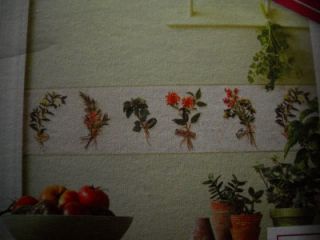 Better Homes and Gardens Wallpaper Border Herb Garden