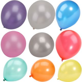 100 Pcs Birthday Wedding Party Decor Latex Pearl Balloons