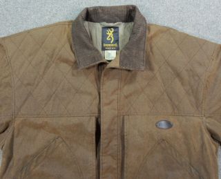   Waxed Oil Finish Cotton Hunting Shooting Field Jacket Coat XL