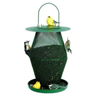 no no bird feeder the hourglass metal squirrel proof this larger shape 