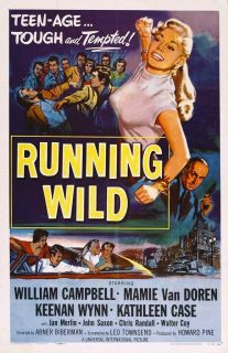 Running Wild 27 x 40 Movie Poster William Campbell A