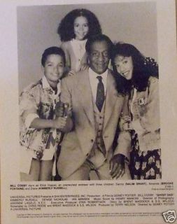Ghost Dad with Bill Cosby and His 3 Children for Film