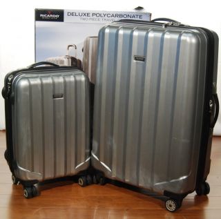 Ricardo Beverly Hills Light Weight Polycarbonate 2 Piece Suitcase Set 