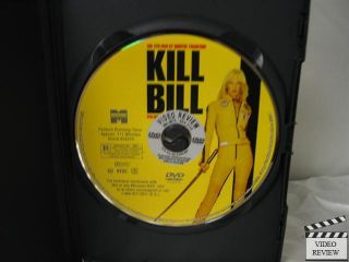 Kill Bill Vol 1 DVD 2004 786936226997