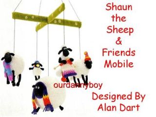 Alan Dart Toy Knitting Pattern Wallace Gromit Shaun The Sheep Friends 