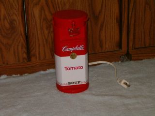   Tomato Soup Collectible Electric Can Opener By Black & Decker