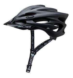 azonic exile helmet flat black bicycle mountain bike helmet