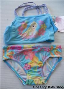   Doll 2T 3T 4T Swimsuit BIKINI Bathing Swim Suit HULA SKIRT Beach Pool