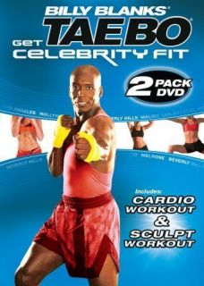 Billy Blanks Tae Bo Get Celebrity Fit 2 Pack New 2 DVD 018713529534 