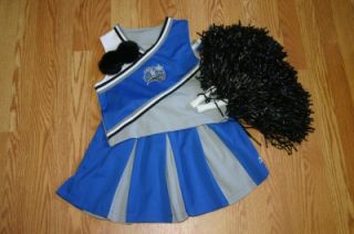 cheerleader costume orlando magic pom poms 10 12