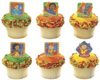   Cupcake Picks Food Decorations PBS Birthday Party Supplies Kids