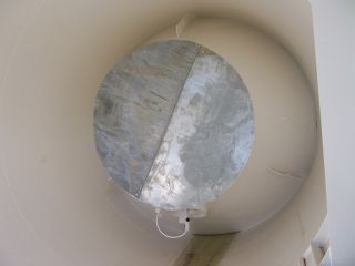 1265 Cubic Foot Welded Bulk Storage Silo Tank 12 Diameter x 29 Tall 
