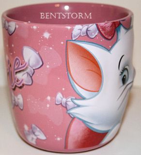  Aristocats Marie Cat Tea Coffee Mug 3 D Large Pink Bows 