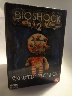 BioShock 2 Big Daddy Plush Doll Figure Little Sister NECA RARE Hard To 