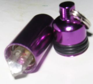 Orgone Tachyon Pendant Large Quartz Crystal Purple