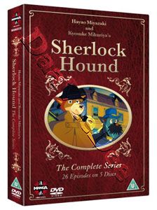 Sherlock Hound Entire Series New PAL 5 DVD Set Japan