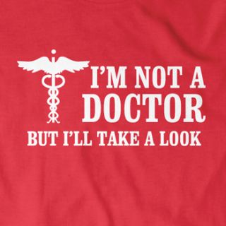 not A Doctor T Shirt Medical Funny Student
