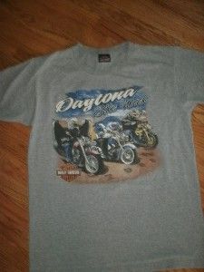 Mens Harley Davidson T Shirt Size Large Daytona Bike Week New Smyrna 