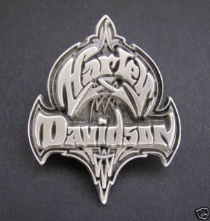 Harley Davidson Tribal H D Motorcycle Biker Vest Pin