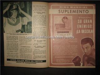 Romeo Anaya Photocover Mexican Boxing Magazine 1970