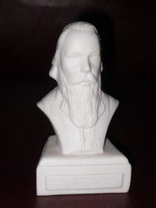   1833 1897 German Composer Willis Music Co Bust Bisque Figurine