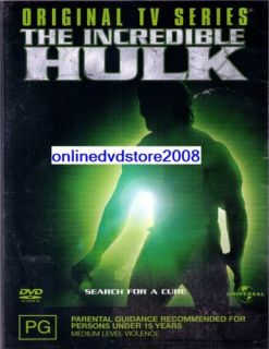 The Incredible Hulk TV Series Vol 1 Bill Bixby DVD New SEALED