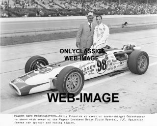 1968 Bill Vukovich Agajanian Indy 500 Offy Racing Photo