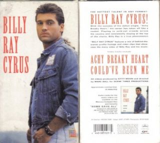 vhs billy ray cyrus includes achy breaky heart