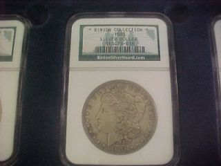 Binion Hoard Collection Morgan Peace Silver Dollar Set