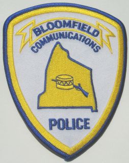 Bloomfield Ct Police Patch Connecticut Communications E911 DISPATCHER 