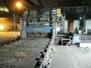 Birdsboro Steel Mill Plate Leveler Finishing 6000 Ton