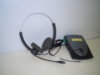 Plantronics SP12 Binaural Noise Canceling Headset + Plantronics S12 
