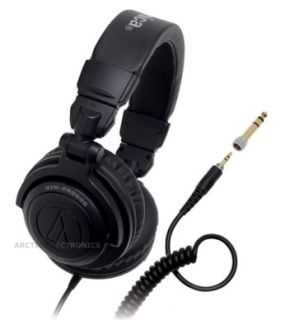 Audio Technica ATH PRO500 BK Professional Monitor Headphone