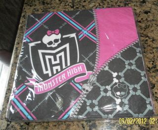   HIGH Large Lunch Luncheon Dinner Napkins Birthday Party Supplies 16 ct
