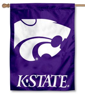 Kansas State Wildcats KSU University College House Flag