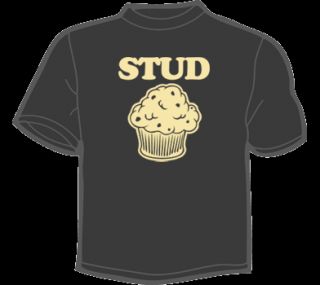 Stud Muffin T Shirt Mens s M L XL 2XL 3XL Funny Vintage