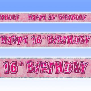 stylish birthday design that repeats along it s length