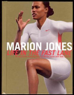Marion Jones Autobiography Book Life in Fast Lane Track 0446524557 