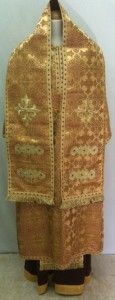 Orthodox Bishop Hand Tailored Vestment