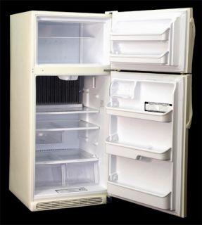 freeze propane refrigerator 19 cu ft 1850q bisque