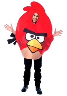 adult red angry bird costume ZOOM