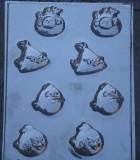 Angry Birds Bite Size Chocolate Candy Mold Molds Party Favor Favors 