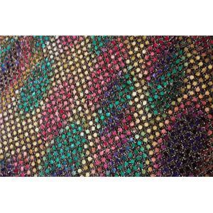 Rainbow Gold Black Confetti Dot Sequin Fabric 5 50 Yard
