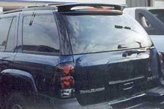 02 09 Chevy Trailblazer   Custom Racing Rear Wing Spoiler, Fiberglass 