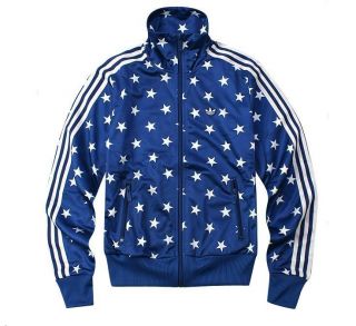 Adidas Women Firebird Blue Star Track Top Jacket M