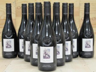 12 Bottles 2010 Two Hands Shiraz Gnarly Dudes RP 91