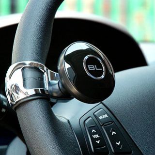 Blacklabel Steering Wheel Power Handle Safety Knob Clamp Spinner 3 